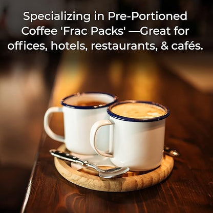 Colonial Coffee Roasters In-Room Hotel Ground Coffee Filter Portion Packs, Medium Roast, Signature Breakfast Blend, 0.50 Ounce (Pack of 150), Use with 4-Cup Drip Coffee Machine