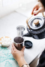 Load image into Gallery viewer, PRESSE by Bobble French Coffee Press And Insulated Stainless Steel Travel Tumbler for On-The-Go Brewing - 13 oz (Black)