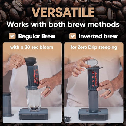 ALTURA The MESH Stainless Steel Filter for AeroPress Coffee Makers – Reusable Metal Filter Replacement for Rich Flavor, Travel, and Eco-Friendly Brewing