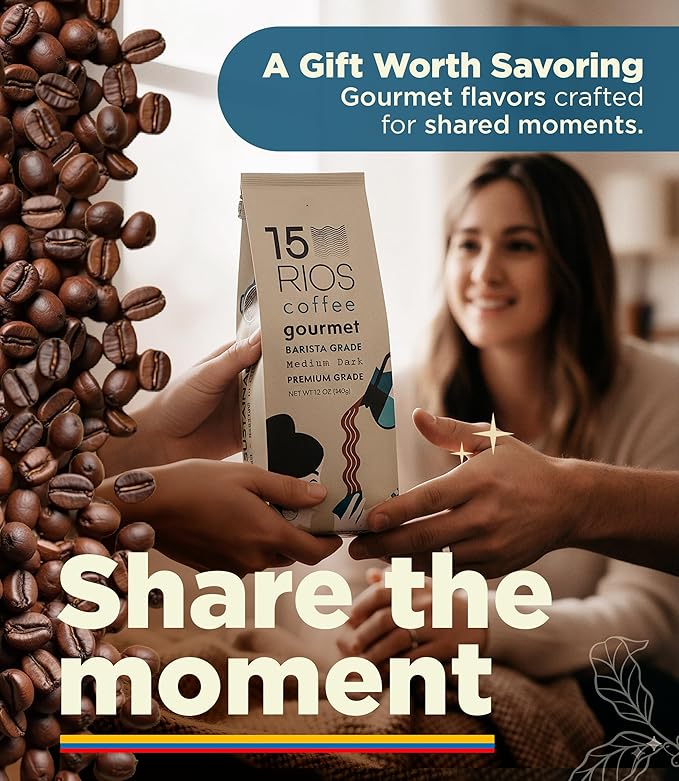 Colombian Whole Bean Coffee Medium Dark Roast Low Acid Smooth Bold Taste With Chocolate Sweet Notes Arabica Single Origin High Altitude Fresh Roasted Premium Craft Espresso Gift Gourmet Flavor 12oz