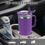 Load image into Gallery viewer, HASLE OUTFITTERS 30oz Tumbler Bulk with Handle, Insulated Travel Coffee Mug Set with Handle Leak-Proof Double Wall Stainless Steel Vacuum Tumblers Pack Metal Cup for Hot and Cold Drink