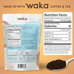 Load image into Gallery viewer, Waka Instant Black Tea Mix Pouch, Decaffeinated - 100% Tea Leaves, No Additives, Unsweetened Tea Powder for 50 Quarts or 200 Cups – Easy Quick Hot and Iced Teas (4.5oz)