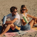 Load image into Gallery viewer, 30 oz Tumbler with Handle and 2 Straws,2 in 1 Lid Insulated Water Bottle Stainless Steel Travel Coffee Mug,Lemon