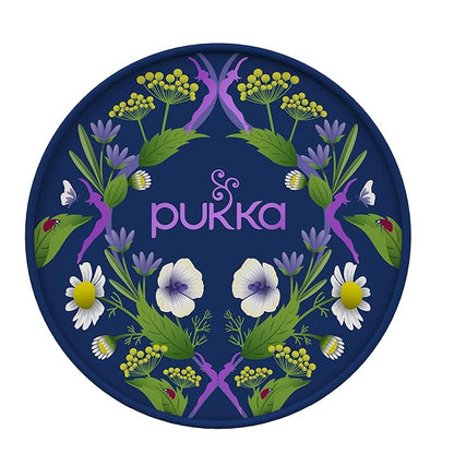 Pukka Tea Organic, Herbal Tea Sampler For Everyday Wellness, Best for Birthdays, Anniversaries & Holidays, Caffeine Free, 90 Bags, 6 Flavors