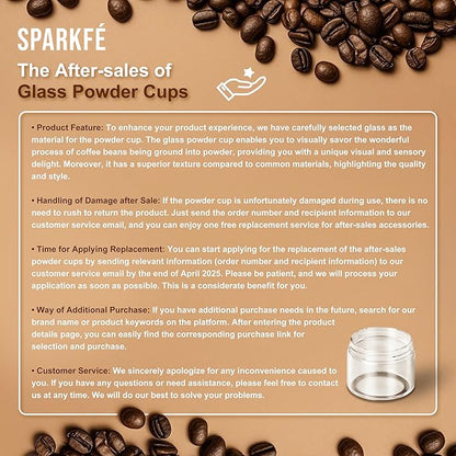 Portable Electric Coffee Grinder, Rechargeable Handheld Grinder with Stainless Steel Conical Burr, Adjustable Grind Settings, for Espresso, Moka, Pour Over, French Press, Cold Brew, Obsidian