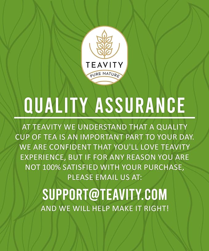 Organic Green Tea Pods for Keurig - Unsweetened Green Tea for K Cup Machines by Teavity (12 Tea Pods)