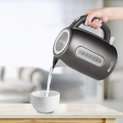 Sencor SWK1778BK 1.7L Stainless Steel Electric Kettle with Lid Safety Lock, Black