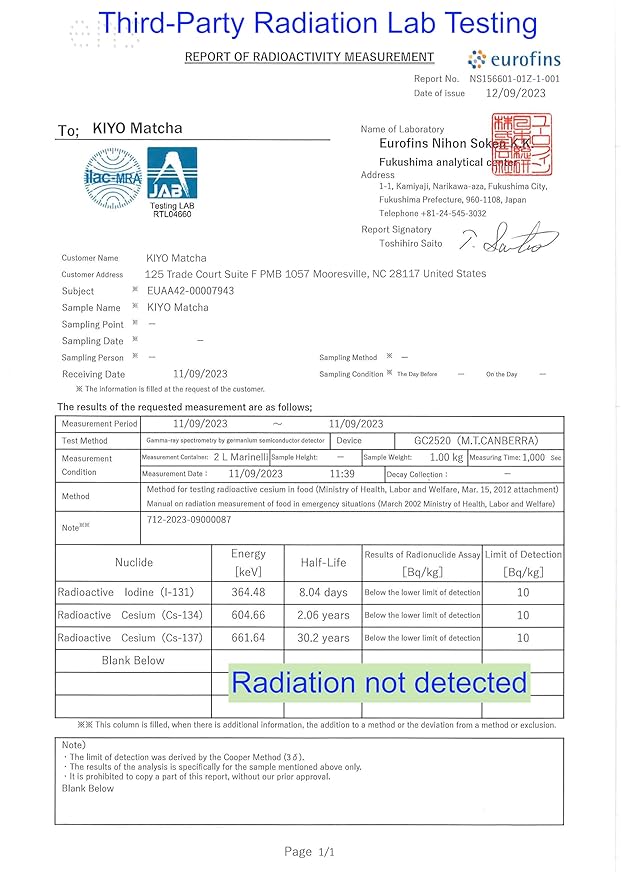 Kiyo Matcha Classic Grade Hatsumukashi Ceremonial Uji Matcha - Pure Japanese First Harvest Ceremonial Grade Matcha Green Tea Powder from Uji, Japan (100g/3.5oz)