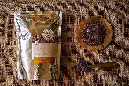 Rooibos Tea -Caffeine Free - Organic - Loose Leaf - Bulk - Non GMO - 96 Servings