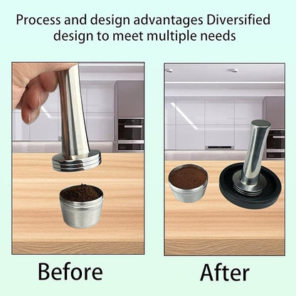 Coffee Tamper 40mm 41mm, Espresso Tamper 40mm 41mm, 40mm 41mm 304 Stainless Steel Espresso Coffee Tamper with Mat