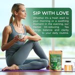 Load image into Gallery viewer, FreshDrinkUS, Oil-Reducing Herbal Tea – 75 Tea Bags | Blend of Winter Melon, Lotus Leaf, Ginger, Hawthorn, Gardenia Fruit, Rose, Cassia Seed &amp; More | Naturally Caffeine-Free | Delicious Hot or Iced