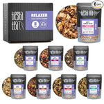 Load image into Gallery viewer, Tiesta Tea - 8 Herbal &amp; Rooibos Sampler Dry Flight Set, Loose Leaf, No Caffeine, Makes Hot and Iced, Assorted Tea Sets with Herbal, Chai, Fruit Blends &amp; More, 8 Resealable Sample Pouches