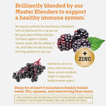 Load image into Gallery viewer, Twinings Superblends Immune Support+ Zinc Blackberry Flavoured Hibiscus, Elderberry Herbal, Naturally Caffeine-Free, 16 Tea Bags (Pack of 6), Enjoy Hot or Iced, 96 Teabags