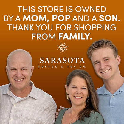 Coffee Packets – Salted Caramel Flavored Ground Coffee Packs | Gourmet Medium Roast, Low Acid Mold Free Pre-Measured Pouches for 12 Cup Brewers | 2 oz Single-Pot Bags, 36 Count – Sarasota Coffee