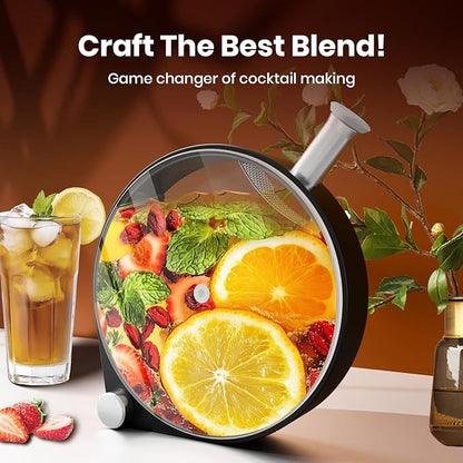 Porthole Infuser,Cocktail Bottles Infuser - Bottle Infusers For Cocktails, Teas, Coffee, Dressings, Lemonade, Vinegars - Cocktail Infusers - Stainless Steel - Fine Filter