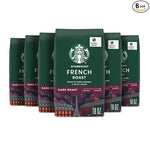 Load image into Gallery viewer, Starbucks Whole Bean Coffee, Dark Roast Coffee, French Roast, 100% Arabica, 6 bags (18 oz each)