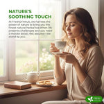 Load image into Gallery viewer, FreshDrinkUS, Premium Green Ginger Tea | 75 Tea Bags | Sencha Green Tea with Ginger, Lemongrass, Turmeric, Hibiscus &amp; Peppermint | Natural Herbal Blend | Comfort &amp; Refreshing, Vegan