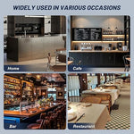 Load image into Gallery viewer, 100LBS/24H High Output - Commercial Ice Maker with 20LBS Storage Bin - Dual Water Inlets, 36 Ice Cubes/Cycle, 15" Compact Undercounter/Freestanding Design - Self-Cleaning for Home Bars, Outdoor