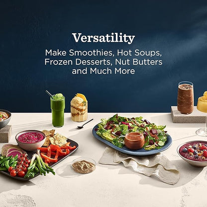 Vitamix Ascent X5 Blender with 10 Blending Programs, Self-Cleaning Program, Professional-Grade Blender for Smoothies, Soups and More, Stainless-Steel Blades, 48 Oz Container, Graphite Metal Finish