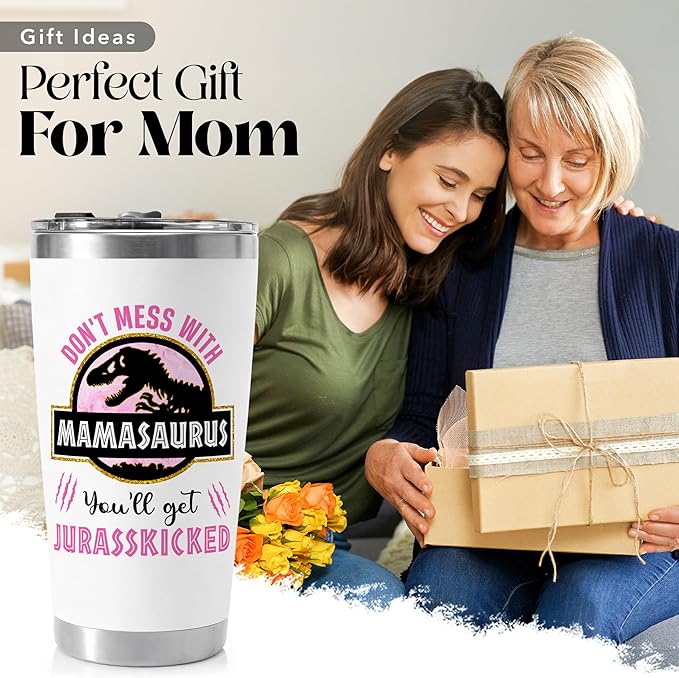 Christmas Gifts for Mom, Women - Gifts for Mom from Daughter, Son - Cool Birthday gifts for Moms, Mothers, Women - Moms Birthday Gift Ideas - Best mom Tumbler 20 Oz Stainless Steel moms Coffee Cup