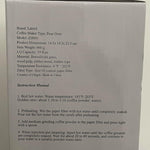 Load image into Gallery viewer, Pour Over Coffee Maker, 19 oz Borosilicate Glass Coffee Carafe with 100 PCS Paper Filter, Wooden Collar &amp; Cowhide rope, Glass Coffee dripper (Clear, 550 ml(only Paper Filter))