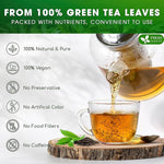 Load image into Gallery viewer, FreshDrinkUS, Premium 175 Green Tea Bags, 100% Natural &amp; Pure from Green Tea. Green Herbal Tea. Made with Natural Material Tea Bags. No Sugar, No Gluten, Vegan