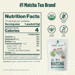 Load image into Gallery viewer, Jade Leaf Matcha Organic Ceremonial Grade Green Tea Powder - Farm Direct First Harvest - Single Serve Stick Packs - Authentic Japanese Origin (10 Count Single Serve Stick Pack Pouch)