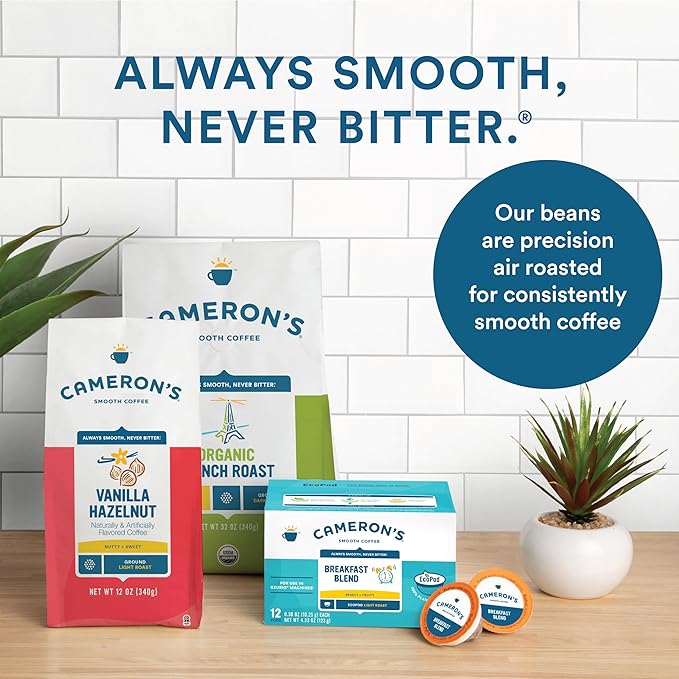 Cameron's Coffee Single Serve Pods, Jamaican Blend, 24 Count (Pack of 4)