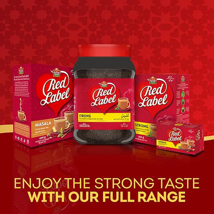 Red Label Tea by Brooke Bond | Loose Tea | Black Tea | Compatible for Chai & Milk | Premium Blend | Refreshing Taste | 450 Grams (Pack of 3)