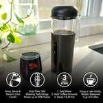 Load image into Gallery viewer, VINCI Cold Brew 360, 1.4L Cold Brew Coffee Maker Featuring Patented Dual Filter 360 Brewing Technology, Cold Brew Pitcher for Iced Coffee