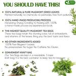 Load image into Gallery viewer, FreshDrinkUS, Premium 90 Mugwort Leaf Tea Bags, 100% Natural and Pure Mugwort Leaves. No Sugar, No Caffeine, No Gluten, Vegan.