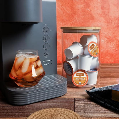 Organic Positively Tea Company, Juicy Peach Black Tea, K-Cup Compatible, 24 Pods