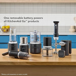 Load image into Gallery viewer, KitchenAid Go Cordless Top Down Chopper - battery sold separately, KTCR350, Black Matte