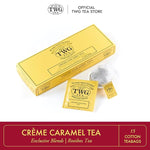 Load image into Gallery viewer, TWG Tea | Crème Caramel Tea | Rooibos Tea | Caramel &amp; Theine-Free | 15 Hand Sewn Cotton Teabags | Gift Set