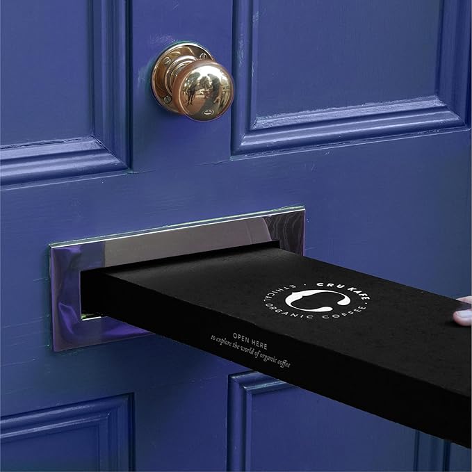 Cru Kafe Lungo Americano Strong USDA Organic Espresso Coffee Capsules (50 Pods) Fairtrade Coffee Pods Compatible with Nespresso Original Line and Pixie Machines