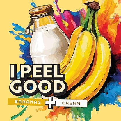 Java Factory Flavored Coffee Pods, I Peel Good Banana Cream, Compatible with K Cup Brewers, 40 Count