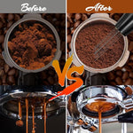 Load image into Gallery viewer, 22 PCS Coffee Tamper Set, Espresso Accessories Tampers kit Barista Tools with 51mm Espresso Tamper, WDT Tool, Frothing Pitcher, Coffee Stirrer, Latte Art Pen, Tamper Mat, 16 Coffee Stencils