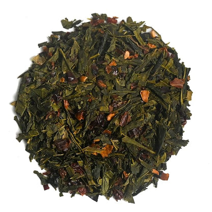 Organic Positively Tea Company, Strawberries and Cream Green Tea Bags, 20 Count