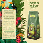 Load image into Gallery viewer, Dios Mio Coffee by Sofia Vergara, Medium Roast, Whole Bean Premium Colombian Coffee, 12 Ounce Bag (Pack of 2)