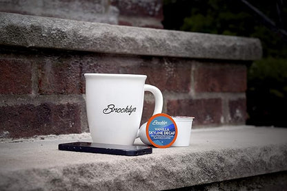 Brooklyn Beans Coffee Pods, Vanilla Skyline Decaf - Compatible with Keurig K Cup Brewers Including 2.0 Machines, 40 Count, Smooth and Creamy Vanilla Flavor