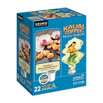 Load image into Gallery viewer, Kauai Coffee K-Cup Pods for Keurig Brewers – Arabica Coffee, 10% Hawaiian – Medium Roast, Vanilla Beans with Toasted Macabamia Nuts – Vanilla Macadamia Nut, 1 Pack of 22 Single Serve K-Cups