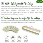 Load image into Gallery viewer, TOG999 100 Tea Bags Relieves Constipation Natural Tea, Blend of Senna Leaves - Peppermint - Licorice - Fennel, 100% Natural Ingrendients, Hand-made Herbal Tea, No Sugar, No Caffeine, No Gluten, Vegan.