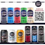 Load image into Gallery viewer, High Brew Coffee, Cold Brew Coffee, Double Espresso, 8 Fl Oz, Ready-To-Drink (Pack of 12)