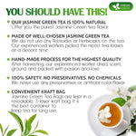 Load image into Gallery viewer, FreshDrinkUS, Premium 40 Jasmine Green Tea Bags, 100% Natural &amp; Pure from Jasmine Green Herbal Tea. Made with Natural Material Tea Bags. No Sugar, No Gluten, Vegan.