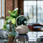 Load image into Gallery viewer, BALMUDA MoonKettle | Electric Kettle with Temp Control (122°F - 212°F) | HOLD &amp; Keep Warm | 900ml (30 fl oz) | Soothing Ambient Light &amp; Sound | Precision Pour Spout | White