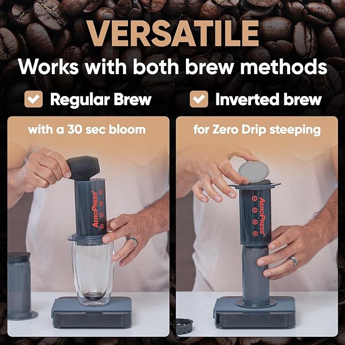 ALTURA The DISC Stainless Steel Filter for AeroPress Coffee Makers – Reusable Metal Filter Replacement for Rich Flavor, Travel, and Eco-Friendly Brewing