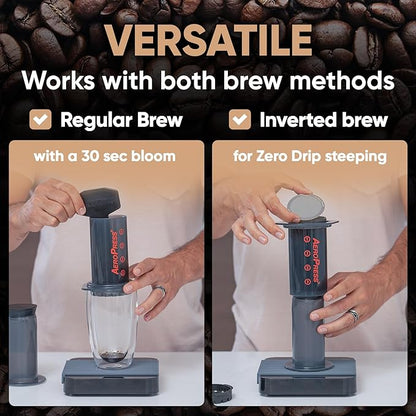 ALTURA The DISC Stainless Steel Filter for AeroPress Coffee Makers – Reusable Metal Filter Replacement for Rich Flavor, Travel, and Eco-Friendly Brewing