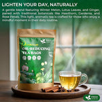 Load image into Gallery viewer, FreshDrinkUS, Oil-Reducing Herbal Tea – 75 Tea Bags | Blend of Winter Melon, Lotus Leaf, Ginger, Hawthorn, Gardenia Fruit, Rose, Cassia Seed &amp; More | Naturally Caffeine-Free | Delicious Hot or Iced