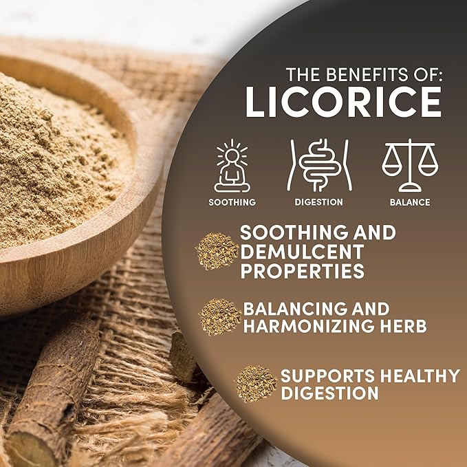 Worldwide Botanicals Organic Licorice Root – 1 lb – 100% Glycyrrhiza glabra –Palo Dulce, Regaliz – Cut & Sift, Naturally Sweet and Soothing, Harmonizing Tea – 16 ounces