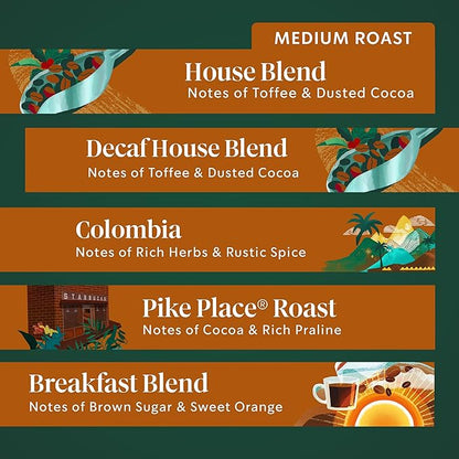 Starbucks Coffee, Keurig K-Cup Pods, Custom Build Your Own Variety Pack, 100 Pods